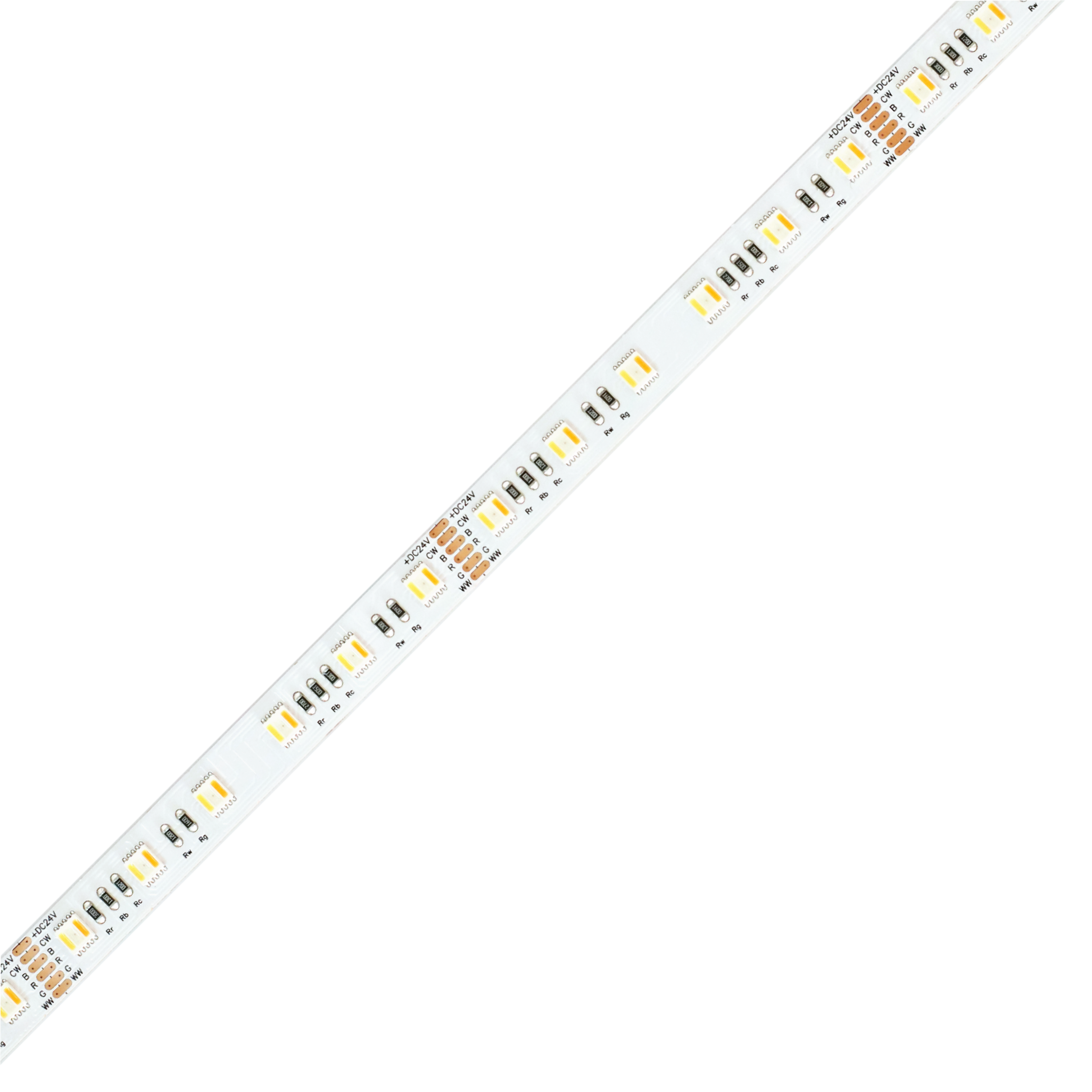 RGBWW 5-in-1 High CRI 95+ Full Gamut LED Strip - Yujileds