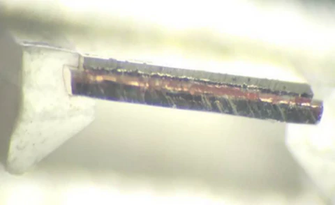 Cross section of a heat sink of an LED lamp