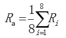 How to calculate Ra