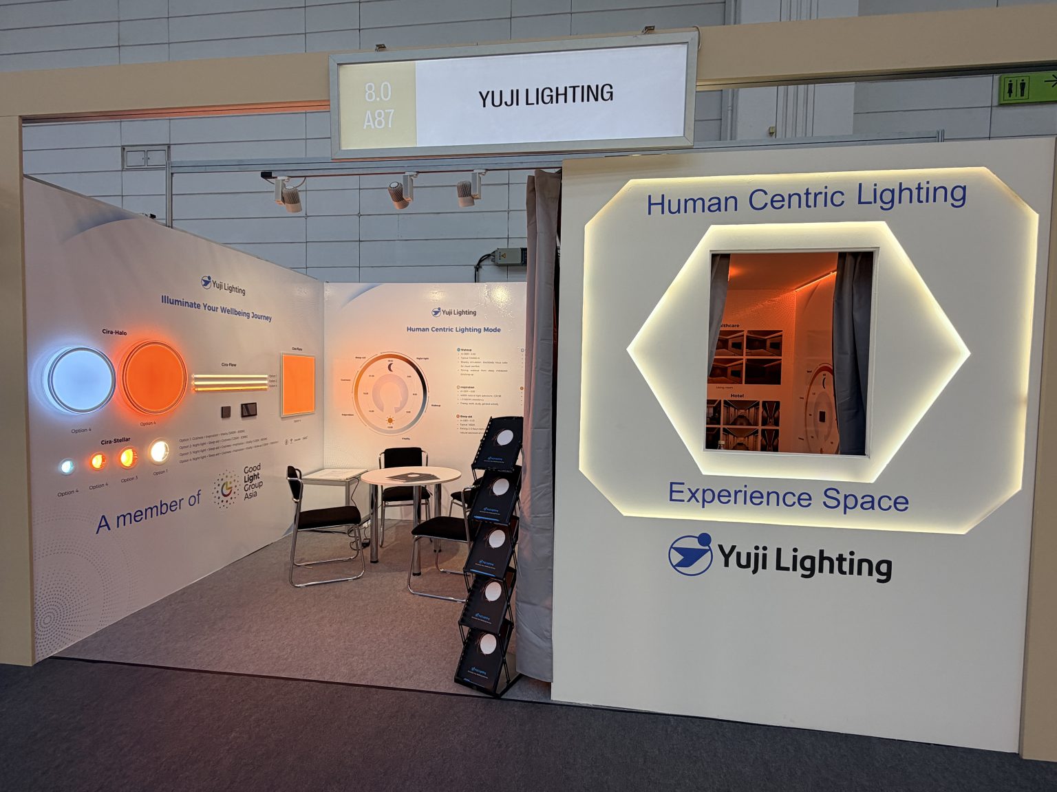 Yuji Lighting Human-Centric Lighting at Light + Building
