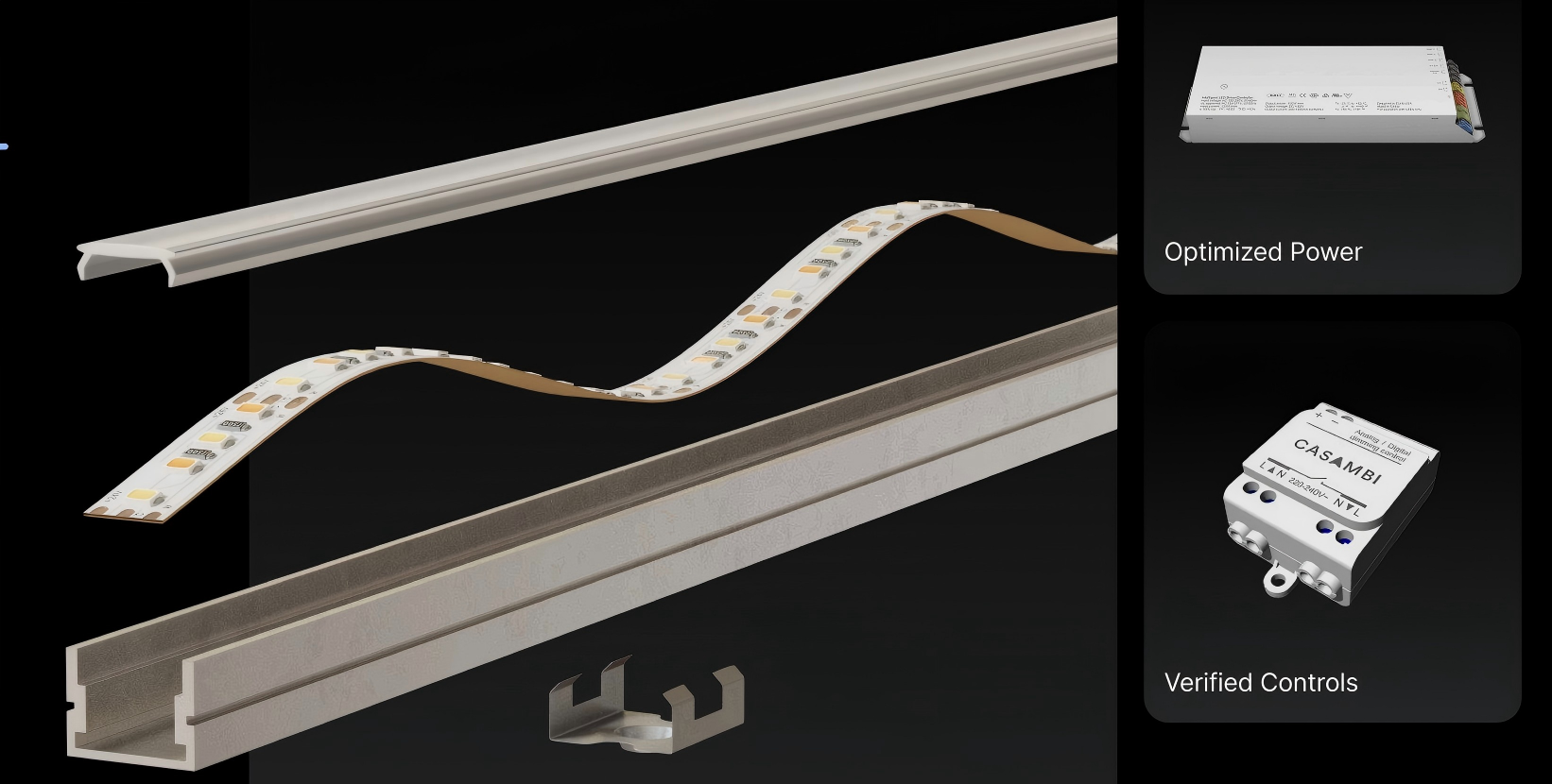 From LED Strip to a Complete Architectural Linear Lighting System